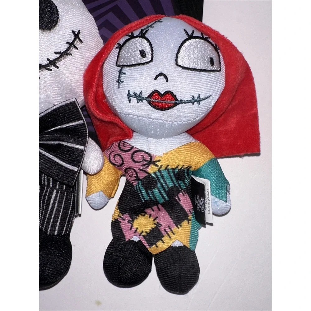 Disney‎ Nightmare Before Christmas Jack & Sally Catnip Plush Cat Toys 2-Pack NEW